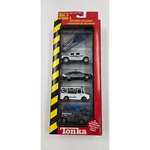 Tonka Big 5 Security Coalition Die Cast Metal Toy Vehicle Playset